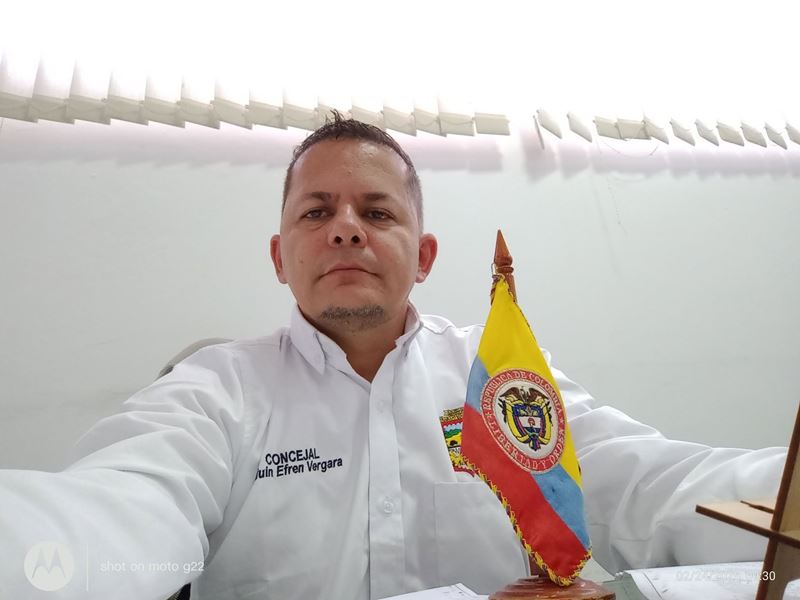 Retrato de Eduin Efren Vergara Ortiz